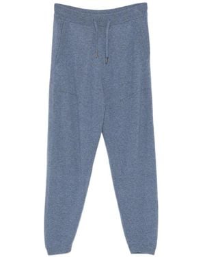 Bompard Drawstring Track Trousers - Blue