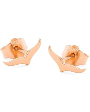 Ginette NY 18Kt Rotgoldohrringe - Pink