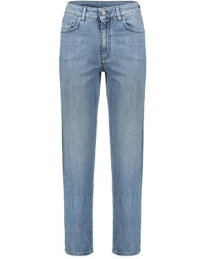 Moschino Jean À Effet Délavé - Bleu