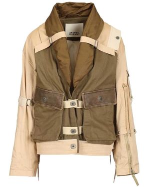 Isabel Marant Julissa Panelled Jacket - Metallic
