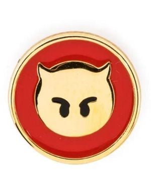 Maria Black Naughty Pop Coin チャーム - ホワイト