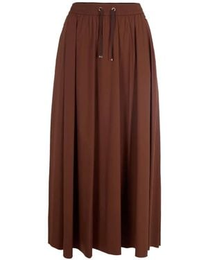 Herno Midi Skirt - Brown