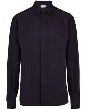 Ferragamo Monogram Sport Shirt - Blue