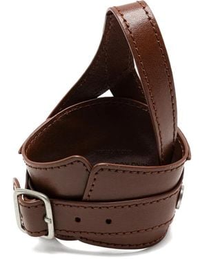 Kiko Kostadinov Leather Bracelet - Brown
