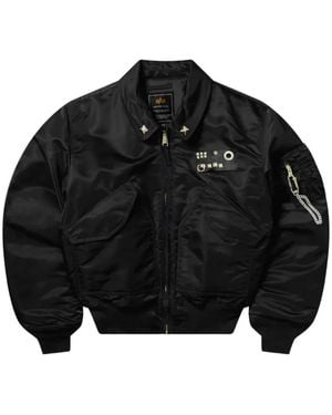 Aries X Alpha Industries Veste Studmeggedon - Black