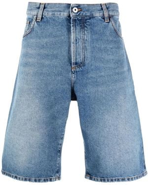 Marcelo Burlon Denim Shorts - Blue
