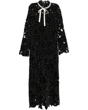 Jonathan Simkhai Thiora Lace Maxi Dress - Black
