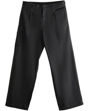 Asics X Kiko Kostadinov Novalis Mirelioids Pleated-Pocket Trousers - Grey