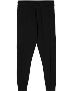 Calvin Klein Logo-Tape Track Trousers - Black