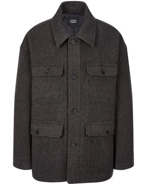 Studio Tomboy X Textured Jacket - Black