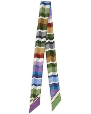 Missoni Chevron Scarf - White