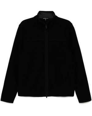 James Perse Funnel-Neck Jacket - Black