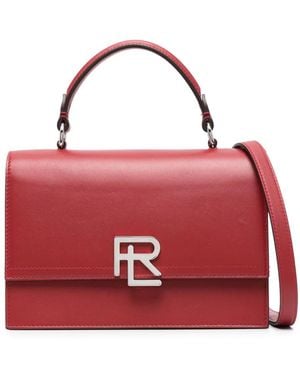 Ralph Lauren レザーハンドバッグ - レッド