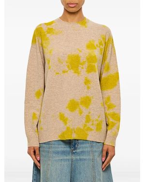 Suzusan Pullover aus Kaschmir - Gelb