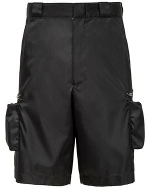 Prada Bermuda Re-Nylon - Nero