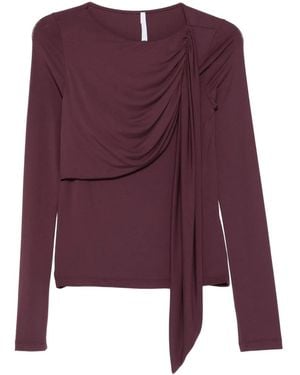 Imperial ロングスリーブ トップ - パープル