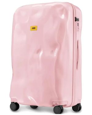 Crash Baggage Textured-Shell Holdall - Pink