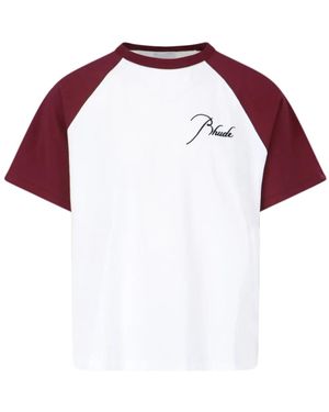 Rhude ロゴ Tシャツ - レッド