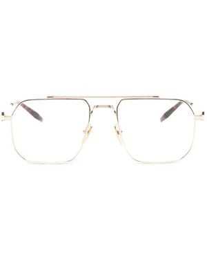 Akoni Brille Mit Geometrischem Gestell - Weiß