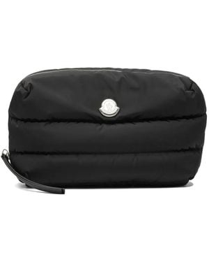 Moncler Caradoc Quilted Make Up Bag - Black