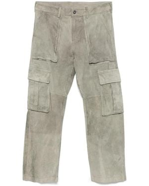 パンツ Salvatore Santoro Soft Suede Cargo Pants Suede Pants for Men | Lyst