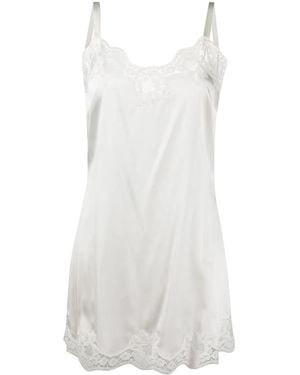 Dolce & Gabbana Lace-Trim Nightdress - White