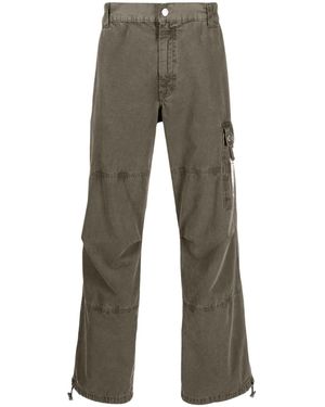 Moschino Tapered-Leg Cargo Trousers - Grey