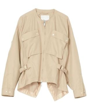 3.1 Phillip Lim ボンバージャケット - ナチュラル