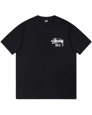 Stussy Stadium Tokyo Stock T-Shirt - Black
