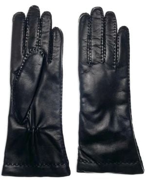 Restelli Gants En Cuir - Noir
