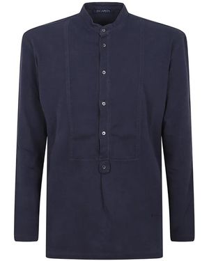 ESCAPISTA Camicia Nelson Con Pettorina - Blu