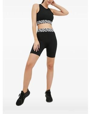 The Kooples Top Con Banda Del Logo - Negro