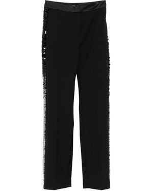 KARL LAGERFELD Karl Studio Degrade Straight Trousers - Black