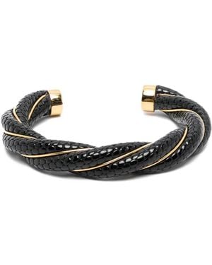 Aurelie Bidermann Diana Braided Bracelet - Black