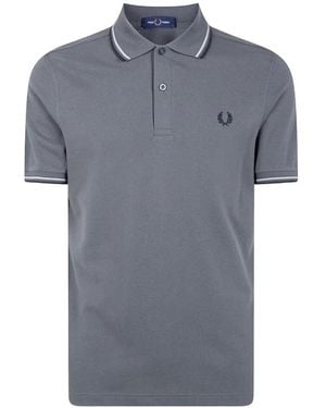 Fred Perry M3600 Regular-Fit Polo Shirt - Grey