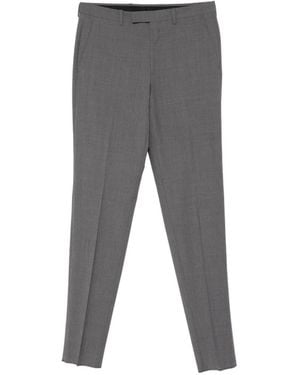 ZEGNA Belt-Loops Trousers - Grey