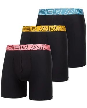 Under Armour Lot De Trois Boxers À Bande Logo - Blue