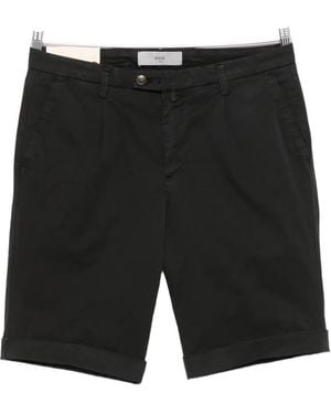 Briglia 1949 Turn-Up Cuff Shorts - Black