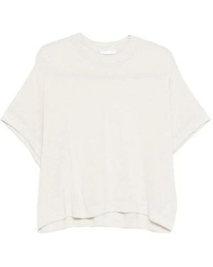 Fedeli Millet Short-Sleeve T-Shirt - White