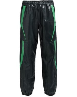 BREATH Embossed-Logo Track Trousers - Green