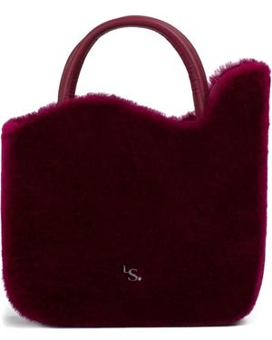Le Silla Ivy ハンドバッグ S - パープル