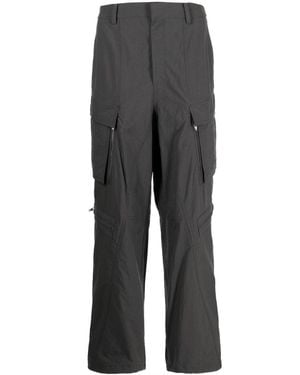 Juun.J Wide-Leg Cargo Trousers - Grey