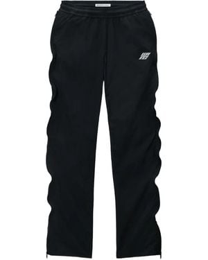 Alexander Wang ドレープ トラックパンツ - ブルー