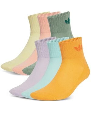 adidas Socken Mit Logo-Intarsie (6Er-Set) - Grün