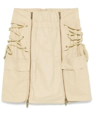 Isabel Marant Iteli Mini Skirt - Natural