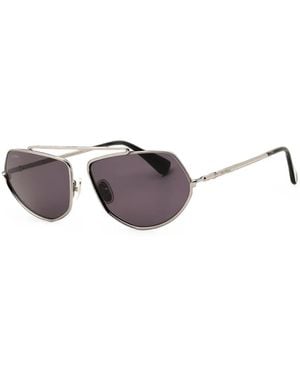 Max Mara Assimetric-Frame Sunglasses - Red