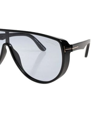 Tom Ford Achilles Pilot-Frame Sunglasses - Black