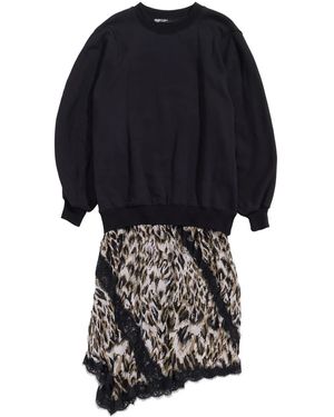 Bimba Y Lola Plumanca スウェットワンピース - ブルー