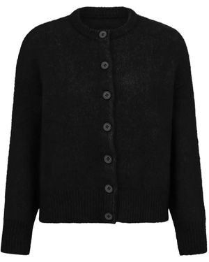16Arlington Geknöpfter Sephia Cardigan - Schwarz