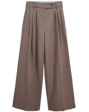 ARMEDANGELS Pantalon Kaayua À Design Plissé - Brown